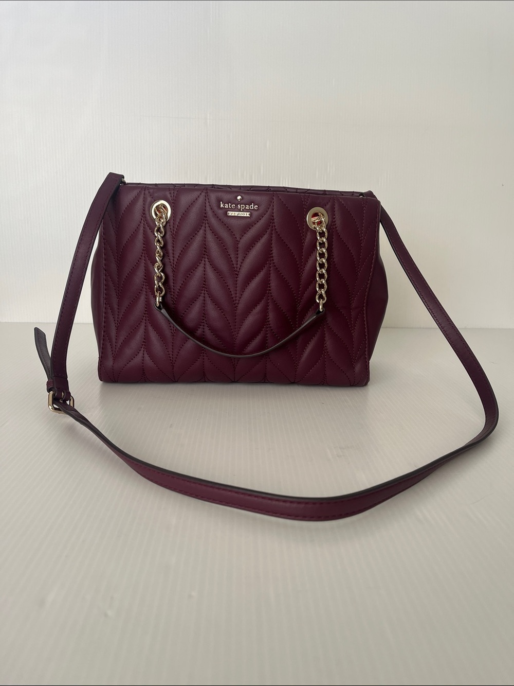 Kate Spade Briar Lane Quilted Meena/Mina Satchel Bag